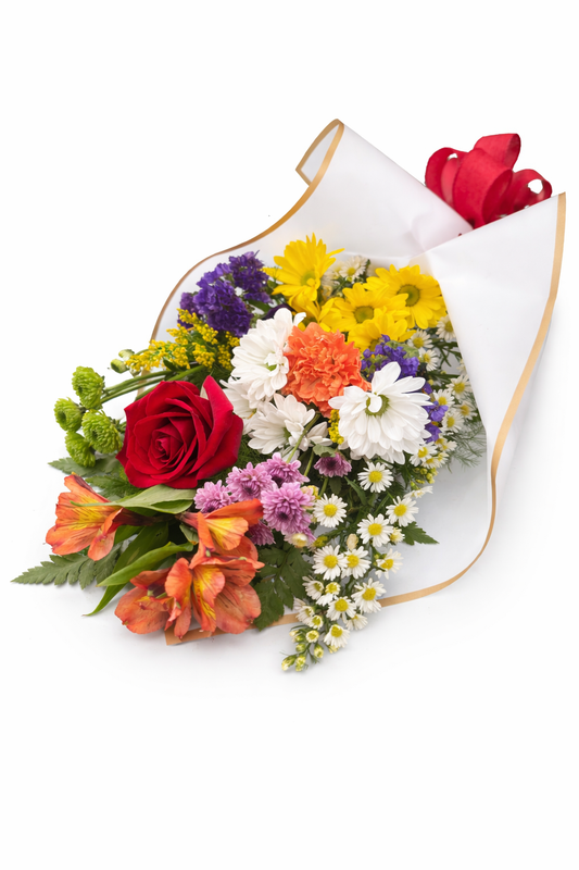 Florist Designed Wrapped Bouquet